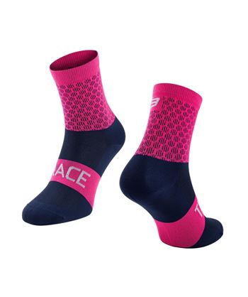 CALCETINES TRACE ROSA-AZUL