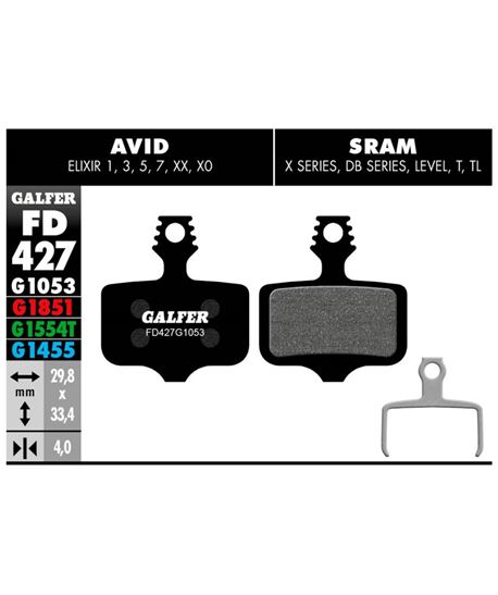 PASTILLAS GALFER FD427 AVID ELIXIR STANDARD