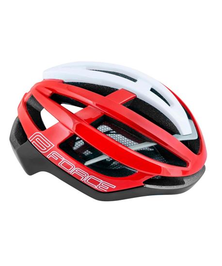 CASCO FORCE LYNX ROJO/BCO S-M
