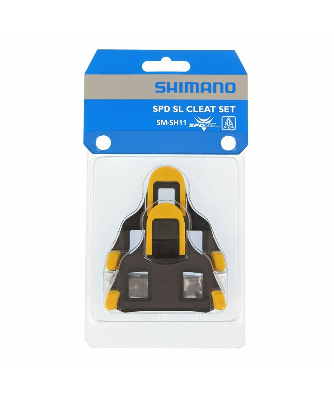 CALAS PEDAL SPD-SL SH11 AMARILLAS 6 GRADOS