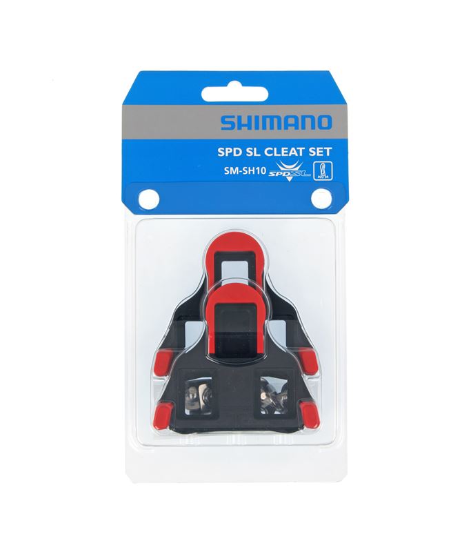 CALAS PEDAL SPD-SL SH10 ROJO 0 GRADOS
