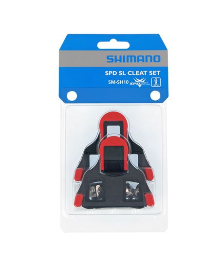 CALAS PEDAL SPD-SL SH10 ROJO 0 GRADOS