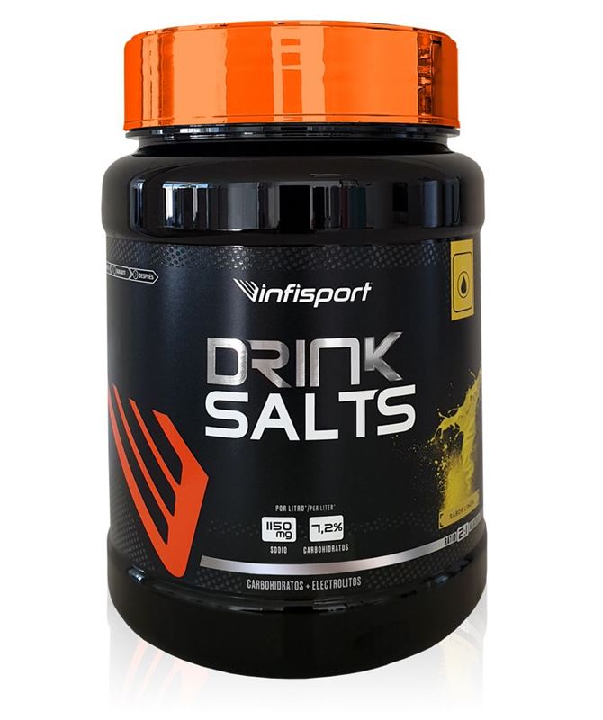 DRINK SALTS POLVO LIMÓN 800GR INFISPORT