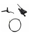 KIT FRENO DISCO TRAS. NEGRO MT201