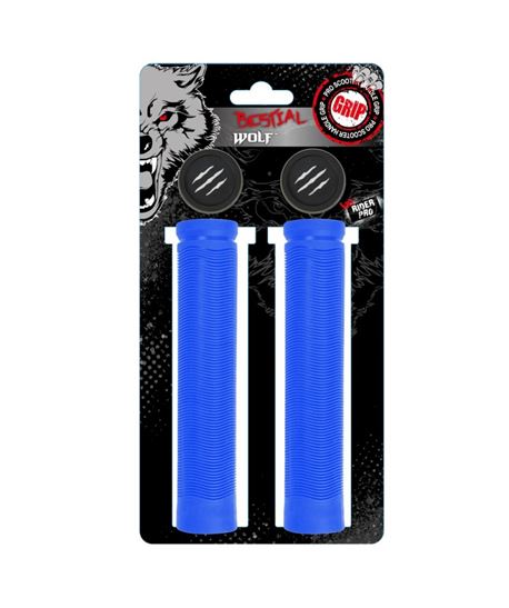 MANGUITOS BESTIAL WOLF COLOR AZUL 155MM