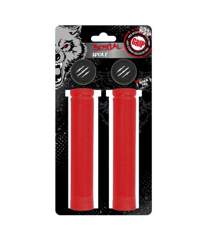 MANGUITOS BESTIAL WOLF COLOR ROJO 155MM