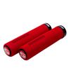 SRM PUÑO LOCKING GRIP FOAM RED 129MM SING BLK CLMP