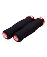 SRM PUÑO LOCKING GRIP CONTOUR FOAM 129MM BLK/RED