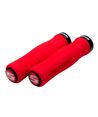 SRM PUÑO LOCKING GRIP CONTOUR FOAM 129MM RED/BLK