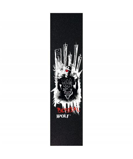 LIJA PERSONALIZADA BESTIAL WOLF CON DISEÑO WOLFSTREET. PARA