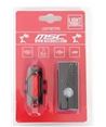 LUZ LED DELANTERA 120 LUMENS + TRASERA 10 LUMENS