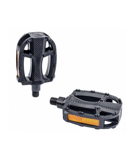 XLC PD-C15 PEDAL NIÑO/JUNIOR 1/2" NEGRO/GRIS CON REFLECTORES