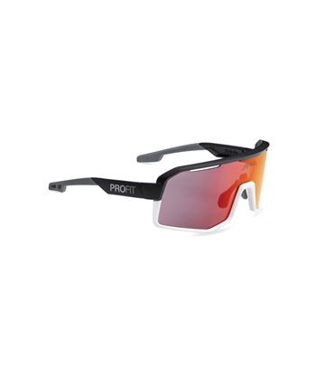 PROFIT 3 NEGRO/BLANCO LENTE FULL ROJO
