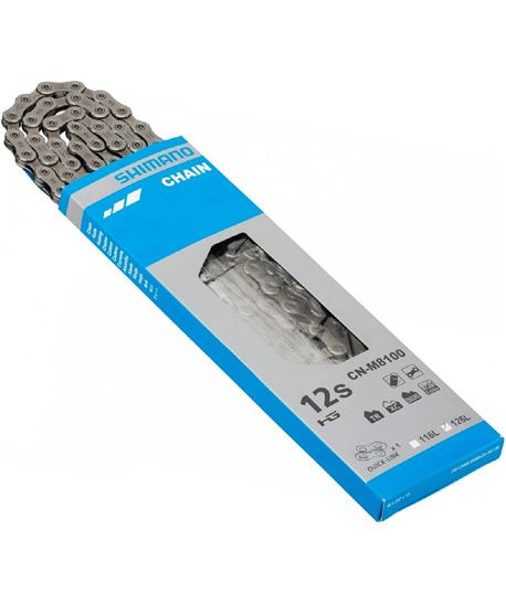 CADENA 126 ESLABONES +QL CN-M8100 12-VELOCIDADES