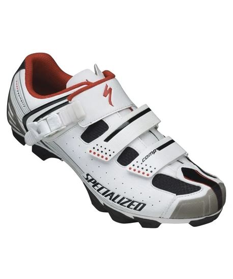 ZAPATILLA PRO MTB BCO/ROJO