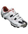 ZAPATILLA PRO MTB BCO/ROJO