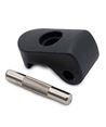 UÑA DE ACERO INOX NEGRA CON PASADOR 6MM PARA XIAOMI MI3