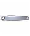 BIELA IZQUIERDA KRAYTON CUADRADILLO STEEL PLATA - 170MM.