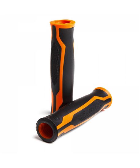PAR DE PUÑOS MTB SELLE ROYAL G02 - 120MM (COLOR: NARANJA FLÚ