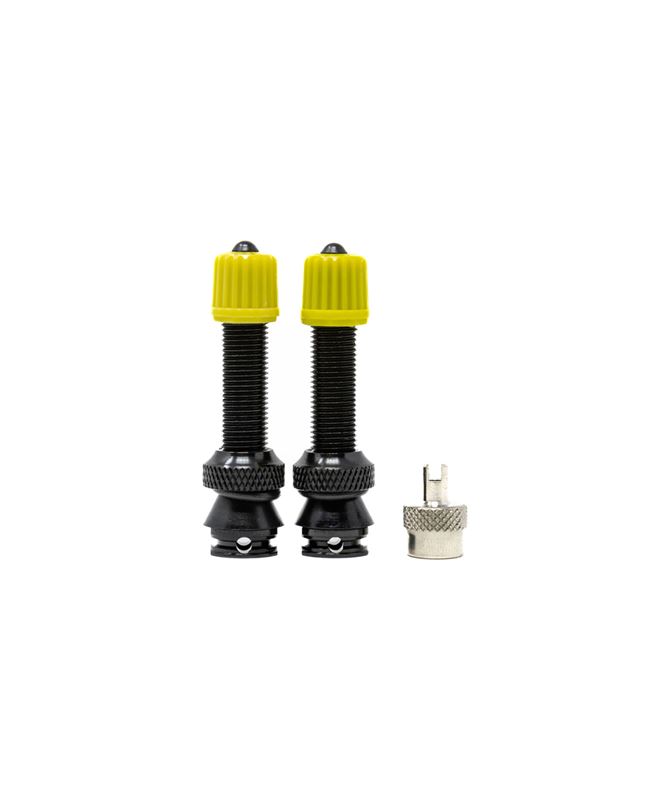 X-SAUCE 2 VALVULAS GORDAS ALUMINIO TUBELESS COMPATIBLE MOUSS