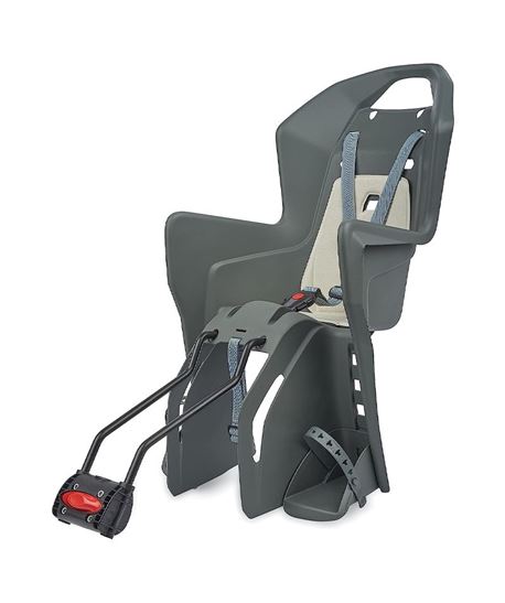 PORTABEBE POLISPORT KOOLAH AL CUADRO 29" GRIS/CREMA