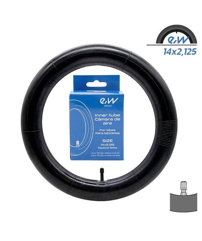 CÁMARA DE AIRE 14X2,125 VR EWHEEL