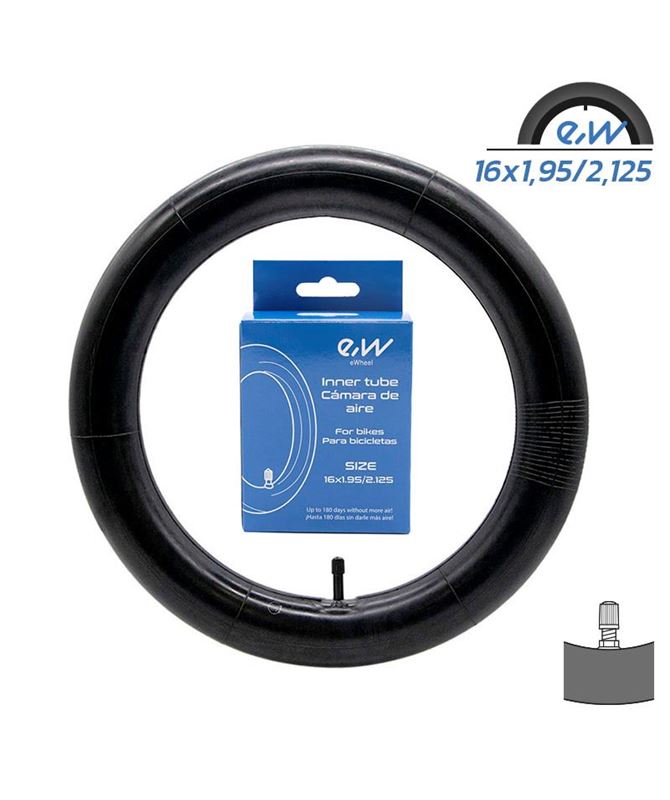 CÁMARA DE AIRE 16X1,95/2,125 VR EWHEEL
