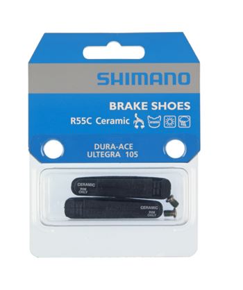 ZAPATAS DE FRENO R55C Y TORNILLOS DE FIJACIÓN PARA LLANTA CE
