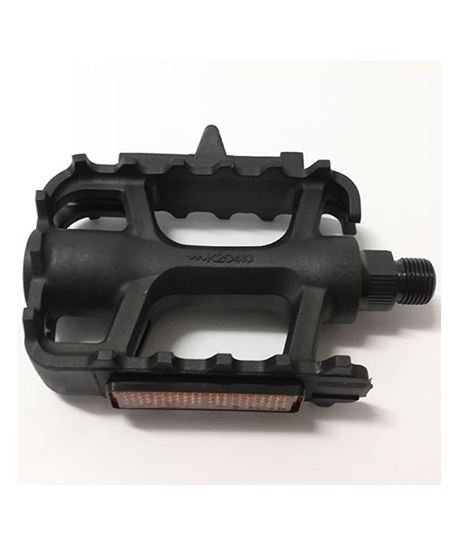 PAR PEDALES WELLGO MTB LU-207 PLAST. C/REFLE