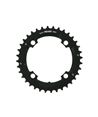 SRM PLATO MTB NEGRO 36 DIENTES (2X10) 104BCD 36/24