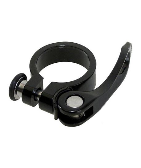 ABRAZADERA TIJA SILLIN NEGRA 28.6 C/AUTOMATICO
