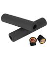 ESI GRIPS PUÑOS DE MANILLAR - RIBBED CHUNKY - BLACK
