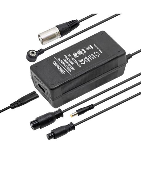 CARGADOR MULTICONECTOR 36V - 52V 2A