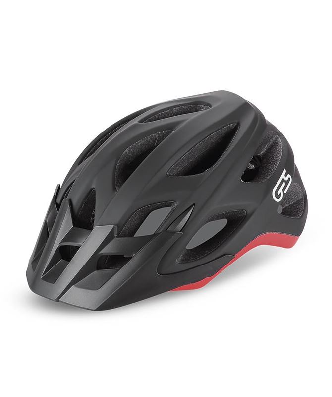 CASCO GES TRAIL NEGRO/ROJO