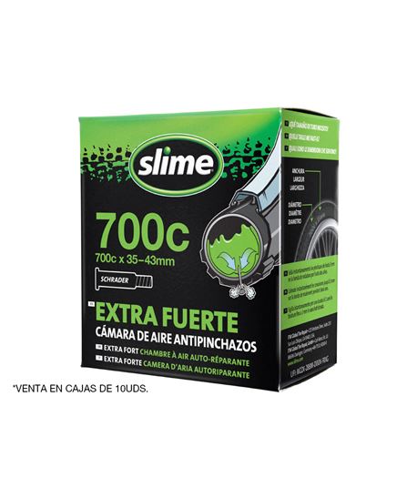 SLIME CAMARA ANTIPINCHAZOS 700 X 28-32 VALVULA FINA