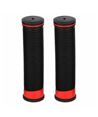 PAR DE PUÑOS MTB KRAYTON DE GOMA TRP - 128MM ROJO