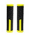 PAR DE PUÑOS MTB KRAYTON DE GOMA - 128MM FLUOR