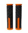 PAR DE PUÑOS MTB KRAYTON DE GOMA - 128MM NARANJA