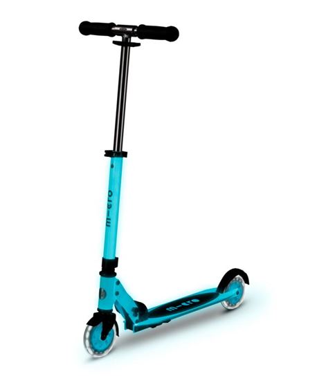 MICRO SPRITE GLOW LED BLANCO/AZUL PATINETE