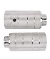 JGO. POSAPIES BMX FREESTYL ALU PLATA 14MM