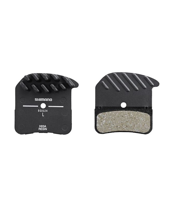 SHIMANO PASTILLA DE FRENO DE DISCO BP-H03A-RF RESINA CON ALE