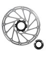 SRM DISCO FRENO CENTERLINE 160MM CENTERLOCK BLACK (BISELADO)